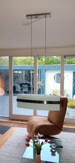 Hanglamp met melkglas, Huizen en Kamers