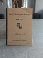 Trouwregister Elburg 1666-1726, Boeken, Ophalen of Verzenden