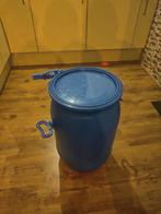 Kunstof vat met deksel 60L, Tuin en Terras, Regentonnen, Minder dan 75 liter, Ophalen, Zo goed als nieuw, Kunststof