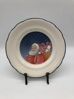 Dessertbord/ontbijtbord Gien "Père Noël"  ø20cm, Ophalen of Verzenden, Zo goed als nieuw, Bord(en), Overige stijlen