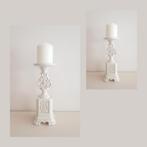 Set van 2 kandelaars, kaarshouder, Ophalen of Verzenden, Overige materialen, 25 tot 50 cm