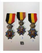 Belgie: 3 x medaille, pr.p.stuk, Ophalen of Verzenden, Overige materialen, Buitenland