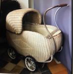 Antiek vintage retro kinderwagen poppenwagen wieg riet, Ophalen of Verzenden, Gebruikt