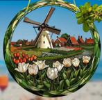 Raamhanger Molen met witte tulpen, Ophalen of Verzenden, Nieuw