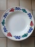 Brabantia Soepborden 22 cm - Vintage Aardewerk - 6 stuks, Gebruikt, Ophalen of Verzenden, Bord(en), Overige stijlen