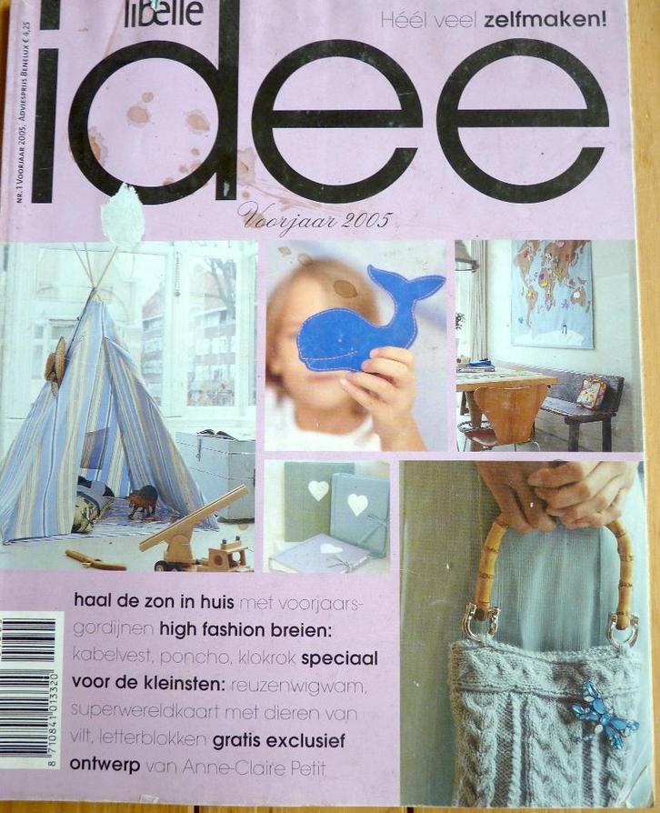 Handwerken - 6 bladen vol mooie creatieve patronen, Hobby en Vrije tijd, Breien en Haken, Zo goed als nieuw, Breien of Haken, Patroon of Boek