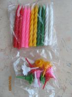 NIEUW verpakking HEMA Taart KAARSJES 20-delig kaars houders, Ophalen of Verzenden, Nieuw, Versiering, Verjaardag