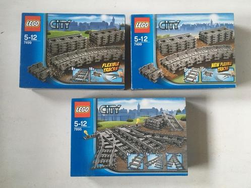 Lego city - treinsporen - NIEUW - 7499 7895, Kinderen en Baby's, Speelgoed | Duplo en Lego, Nieuw, Lego, Complete set, Ophalen of Verzenden
