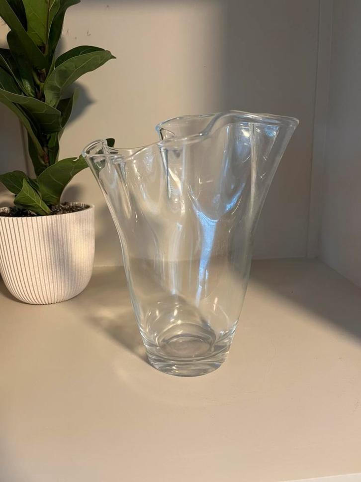 Vintage zakdoekvaas zakdoekvaas tulpvaas, Verzamelen, Glas en Borrelglaasjes, Zo goed als nieuw, Overige typen, Ophalen of Verzenden