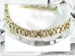 16572 Platte Konings Armband 14K – Puur Elegant!, Ophalen of Verzenden, Zo goed als nieuw, Goud