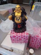 Geluksboeddha, seleniet bol of berg, waxine speksteen, Huis en Inrichting, Woonaccessoires | Boeddhabeelden, Ophalen of Verzenden