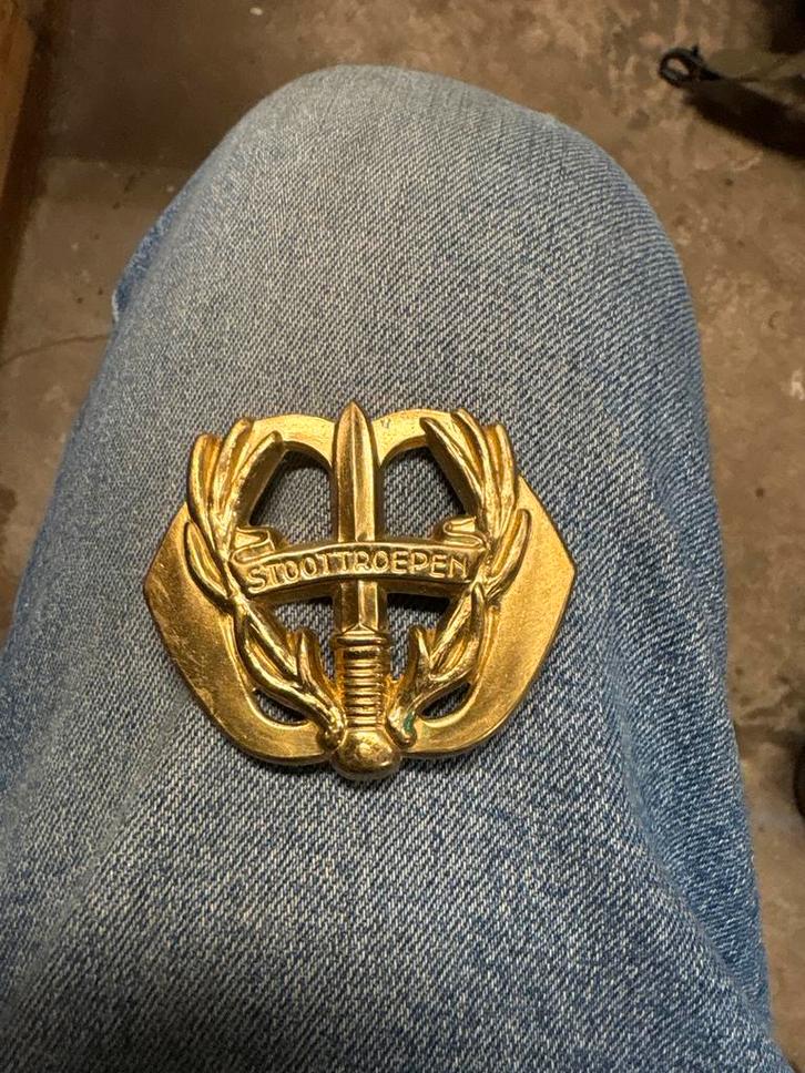 Stootroepen Embleem, Verzamelen, Militaria | Algemeen, Landmacht, Embleem of Badge, Nederland, Ophalen
