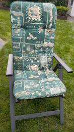 Mooie tuinkussens in zeer goede staat, groen, 4 stuks, Ophalen of Verzenden, Gebruikt