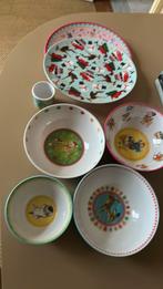 Kinder servies, Overige materialen, Ophalen of Verzenden, Zo goed als nieuw, Kom(men)