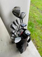 Full Golf set, King Cobra Driver, Mitsushiba Stealth ijzers,, Sport en Fitness, Ophalen, Gebruikt, Set, Overige merken