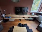 Boomstam tv meubel en salontafel, Huis en Inrichting, Ophalen, Zo goed als nieuw, 200 cm of meer, Minder dan 100 cm