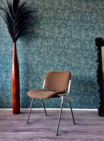 3x Vintage Castelli DSC 106 Chairs by Giancarlo Piretti beschikbaar voor biedingen