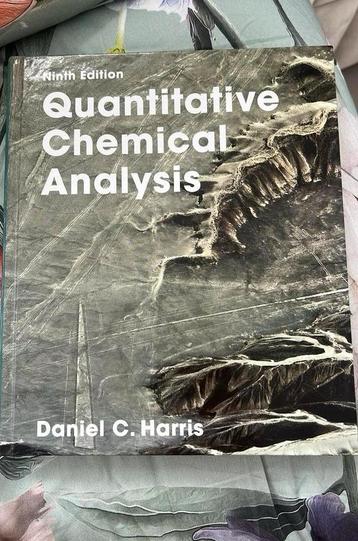 Quantitative chemical analysis 9th beschikbaar voor biedingen