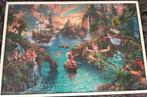 Thomas Kinkade - Peter Pan Schilderij, Ophalen of Verzenden, Peter Pan of Pinokkio, Zo goed als nieuw, Plaatje of Poster