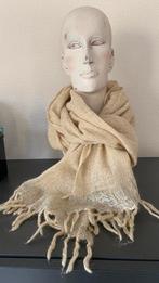 Mooie beige shawl van wol van Antonello Serio, Kleding | Dames, Maat 46/48 (XL) of groter, Nieuw, Ophalen of Verzenden, Sjaal