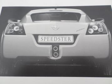 Opel Speedster 2.2 2001 Brochure beschikbaar voor biedingen