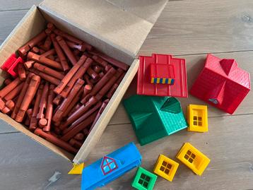 Blokhut bouw set beschikbaar voor biedingen