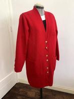 prachtig rood lang vintage vest Saint James maat L, Kleding | Dames, Maat 38/40 (M), Saint James, Ophalen of Verzenden, Zo goed als nieuw