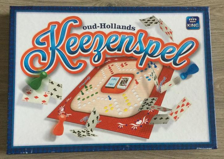 Keezenspel -2-4 spelers, Hobby en Vrije tijd, Gezelschapsspellen | Bordspellen, Gebruikt, Een of twee spelers, Drie of vier spelers