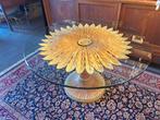 Unieke tafel Chelini Marguerite Flower table 130 cm doorsnee, Ophalen