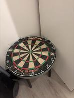 Leuk dartbord tafeltje met glasplaat, Een of twee spelers, Ophalen of Verzenden, Gebruikt