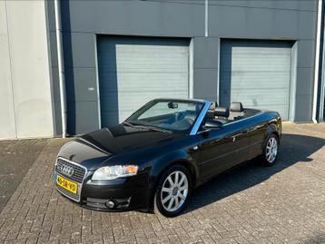 Audi A4 3.2 FSI V6 188KW Cabrio Quattro AUT 2006 Zwart beschikbaar voor biedingen