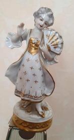 Antieke Zeldzame Volkstedt Rudolstadt-Thuringia Lieve Beeld., Antiek en Kunst, Verzenden