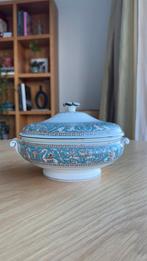 Wedgwood soepterrine uit de Florentine Turquoise serie, Ophalen