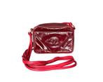 Chanel Camera Bag in Shiny Burgundy, Ophalen of Verzenden, Gebruikt, Rood, Schoudertasje