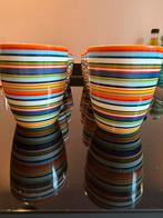 Iittala origo orange bekers 9 stuks, Ophalen, Zo goed als nieuw, Overige stijlen, Kop(pen) en/of Schotel(s)