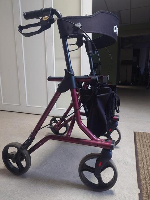 Rollator - Drive Torro Rood, Diversen, Rollators, Gebruikt, Lichtgewicht, Ophalen of Verzenden