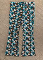 Flared broek #retro #blauw #gebloemd maat 158, Ophalen of Verzenden, Nieuw, Meisje, Broek