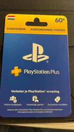 PlayStation cadeaukaart ter waarde van €60 voor €55, Eén persoon, Cadeaubon, Overige typen