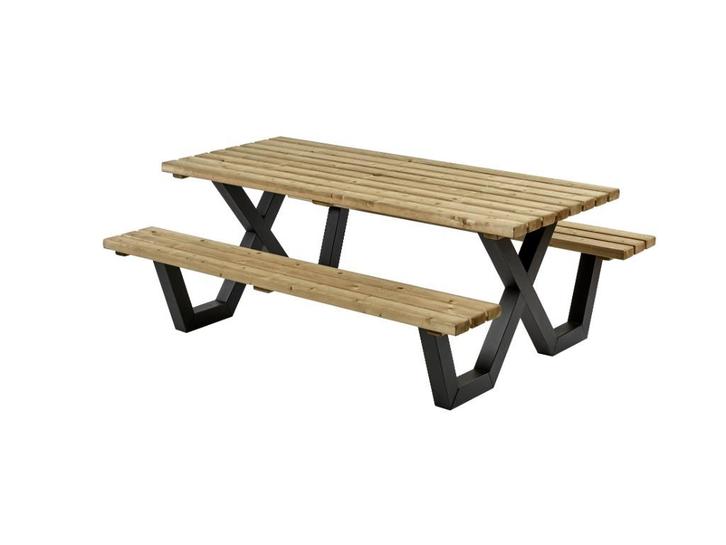 Tuinset Loungeset tuin meubels  Hout staal Kunststof, Tuin en Terras, Tuinsets en Loungesets, Nieuw, Tuinset, Hout, 6 zitplaatsen