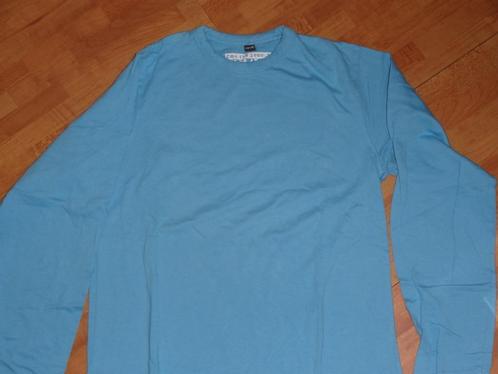 turquoise longsleeve mt 140 146, Kinderen en Baby's, Kinderkleding | Maat 146, Zo goed als nieuw, Meisje, Shirt of Longsleeve