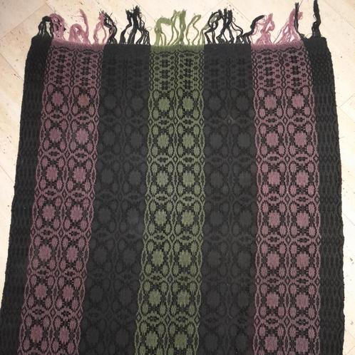 Antieke brede gekleurde loper, Antiek en Kunst, Antiek | Kleden en Textiel, Ophalen of Verzenden