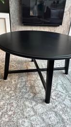Gratis ophalen - Zwarte IKEA Salon Tafel, Huis en Inrichting, Tafels | Salontafels, Ophalen, Gebruikt, 50 tot 100 cm, Rond