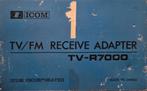 icom tvr-7000 ontvanger, Ophalen of Verzenden, Zo goed als nieuw, Ontvanger