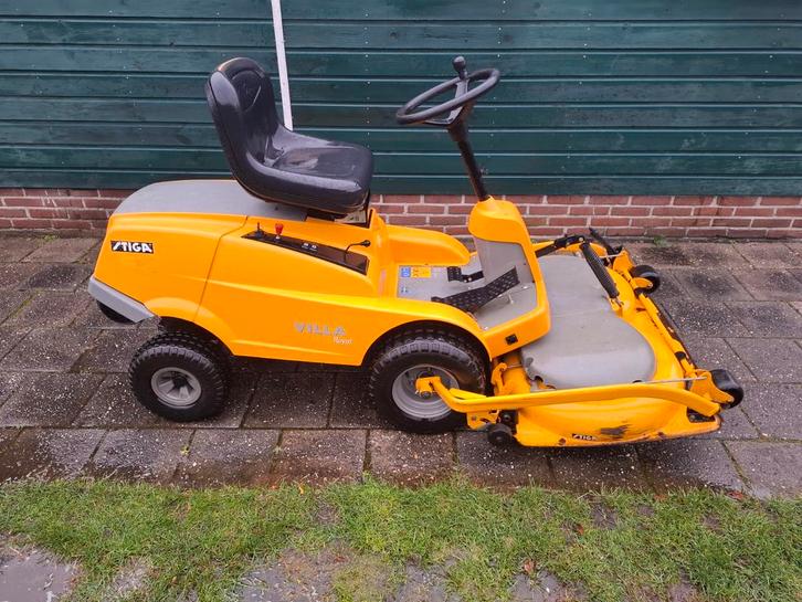 Nette Stiga Villa Hydrostaat - Honda 2 cilinder, Tuin en Terras, Zitmaaiers, Gebruikt, 90 tot 120 cm, Elektrische starter, Mulchfunctie