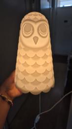 Uil lamp €5, Huis en Inrichting, Lampen | Tafellampen, Ophalen, Zo goed als nieuw, Minder dan 50 cm