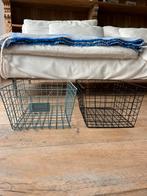 Ikea Manden Set - Draadmand, Overige materialen, Gebruikt, Mand, Vierkant