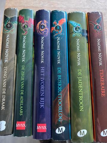 Temeraire Serie - Naomi Novik (6 Boeken) beschikbaar voor biedingen