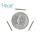 kwartje 25 cent 1915 zilver Wilhelmina, zie foto's, Postzegels en Munten, Munten | Nederland, Ophalen of Verzenden, Koningin Beatrix