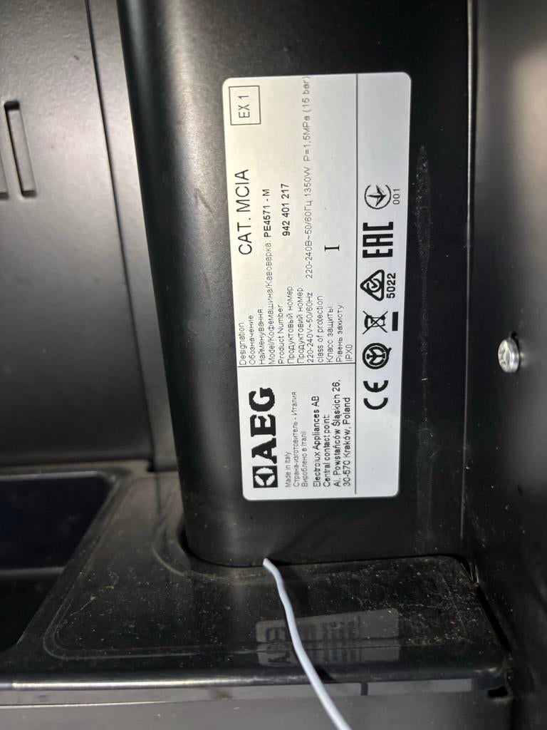 AEG PE4571-M onderdelen, Ophalen of Verzenden, Zo goed als nieuw, 45 tot 60 cm