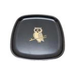 Vintage Couroc bord met uil, Antiek en Kunst, Ophalen of Verzenden